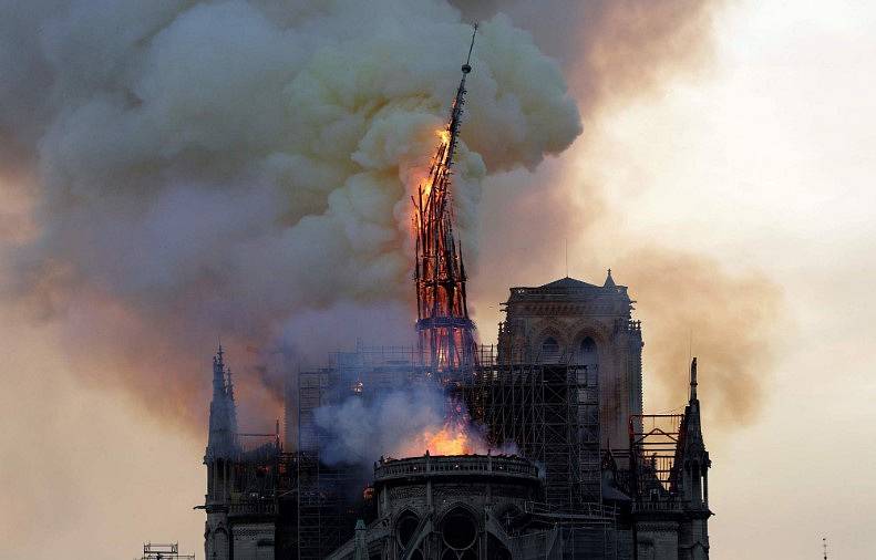 Požár katedrály Notre-Dame v Paříži