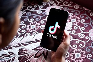 Sociální síť TikTok. Ilustrační snímek