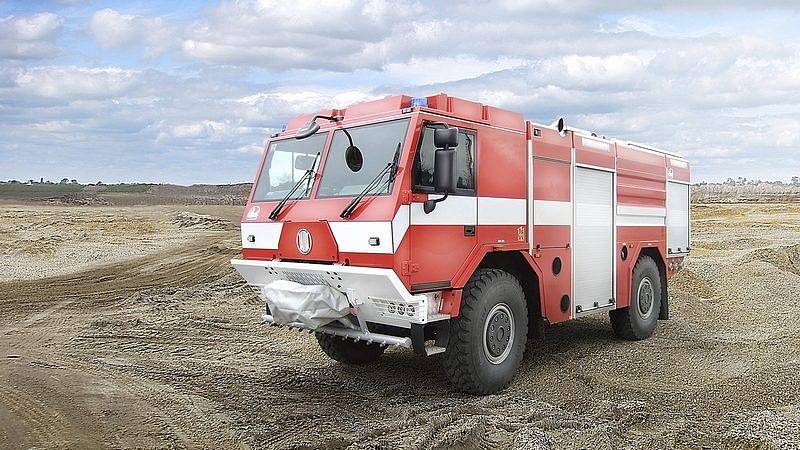 Tatra Force 4x4 – nosič hasičských nástaveb.