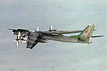 Ruský bombardér Tupolev TU-95
