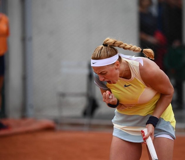 Petra Kvitová si vybojovala postup do druhého kola Roland Garros.