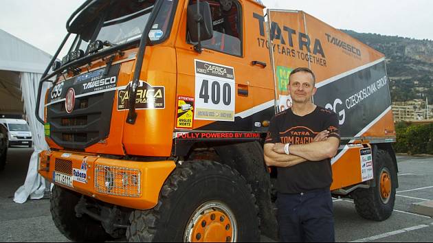 Kamiony Tatra v týmu Tomáše Tomečka