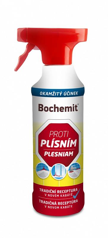 Bochemit proti plísním odstraní plísně bezpečně a rychle.