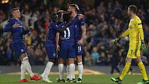 Odveta čtvrtfinále Evropské ligy mezi londýnskou Chelsea a pražskou Slavií