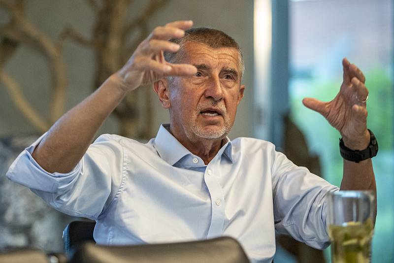 Expremiér a předseda hnutí ANO Andrej Babiš