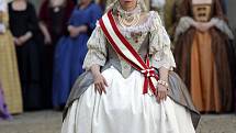 Představitelka hlavní role, německá herečka Ursula Strauss, která představuje závěrečné období života panovnice Marie Terezie.