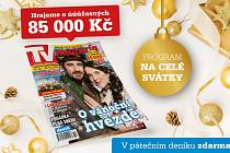 Páteční Deník s TV magazínem a programem na celé Vánoce