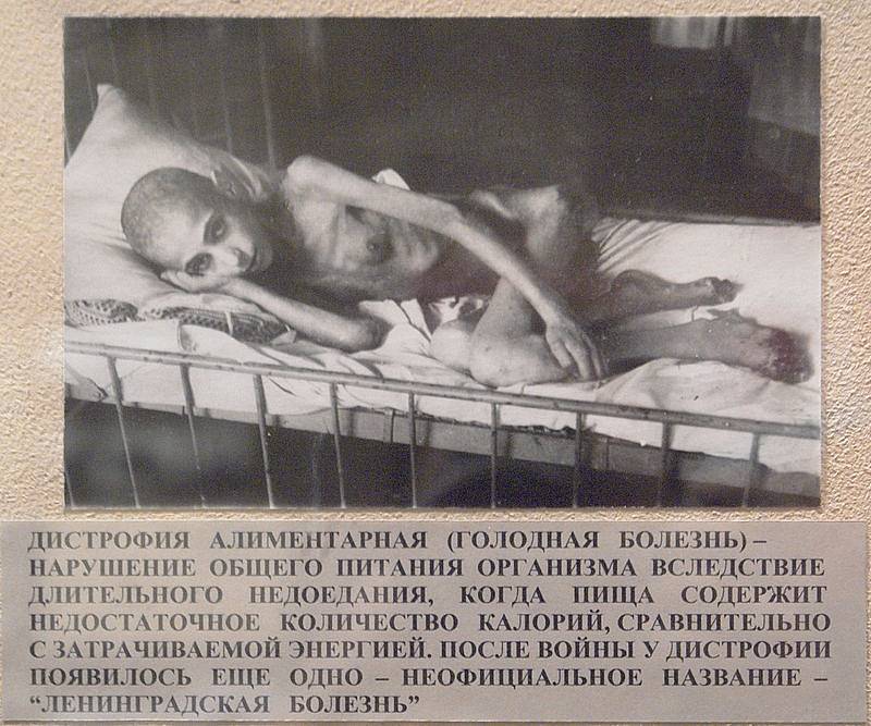 Oběť leningradského hladomoru