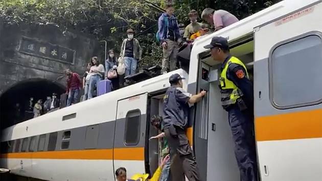 Nehoda vlaku na Tchaj-wanu