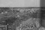 Následky výbuchu v Bolevci, k němuž došlo 25. května 1917