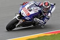 Jorge Lorenzo na GP Německa.