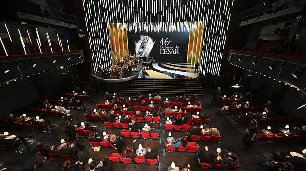 Předávání filmových cen César v pařížské koncertní síni Olympia 12. března 2021