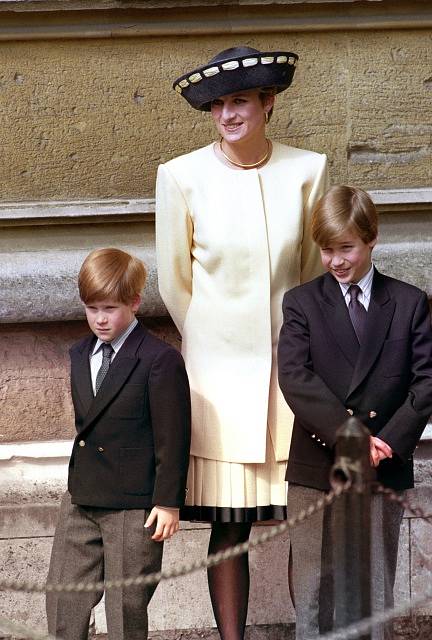 Diana se svými syny