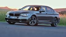 BMW M550d.