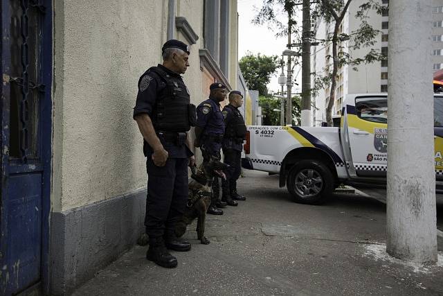 Brazilská policie. Ilustrační foto