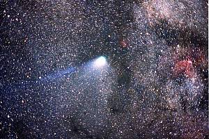 Zatím naposledy byla Halleyova kometa pozorovatelná ze Země v roce 1986
