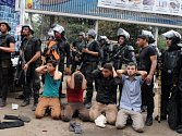 Nepokoje v Egyptě. Ilustrační foto