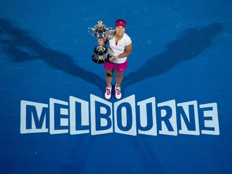 Vítězka Australian Open Li Na.