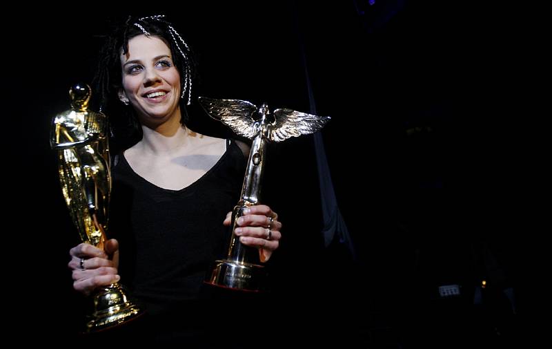 Aneta Langerová získala cenu za nejlepší zpěvačku a osobnost roku.