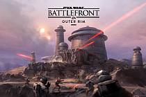 Počítačová hra Star Wars: Battlefront - Outer Rim.