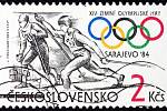 Na upomínku XIV. zimních olympijských her v Sarajevu v roce 1984