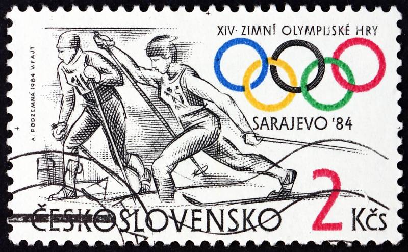 Na upomínku XIV. zimních olympijských her v Sarajevu v roce 1984