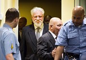 Slobodan Praljak u Mezinárodního tribunálu pro bývalou Jugoslávii v Haagu