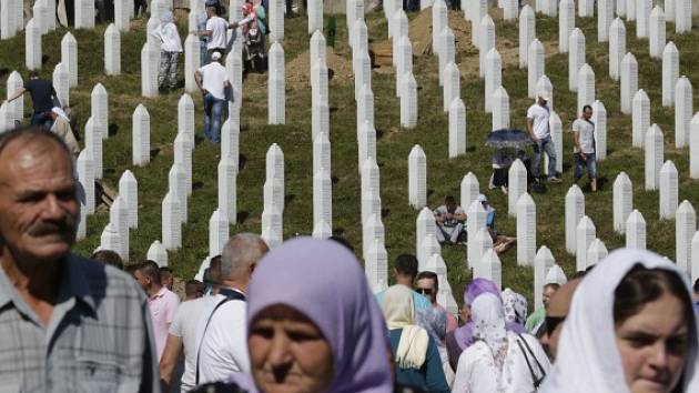 Připomenutí masakru v Srebrenici