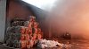 Požár hal u Prahy mají hasiči pod kontrolou. Škoda je odhadována na 60 milionů