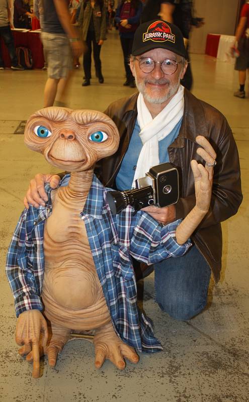 Režisér Steven Spielberg na Comicconu v Montrealu