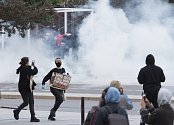 Policie v Montrealu rozhání protesty proti policejnímu násilí v USA