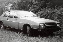 Prototyp kupé Škoda 763, které vyvinuli v Kvasinách v letech 1976 a 1977