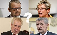 Vybírání nástupců ministrů Dana Ťoka a Marty Novákové