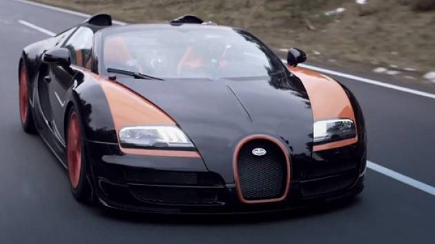 Rekordní Bugatti Veyron