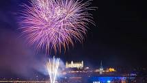 Novoroční oslavy v Bratislavě