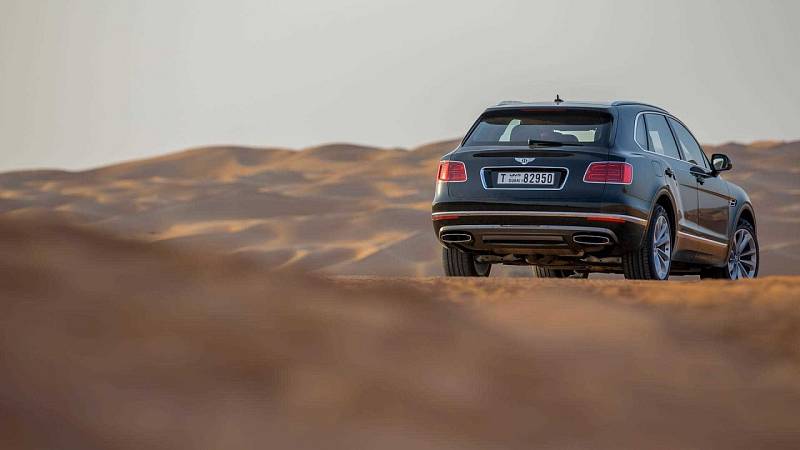 Bentley Bentayga Falconry.