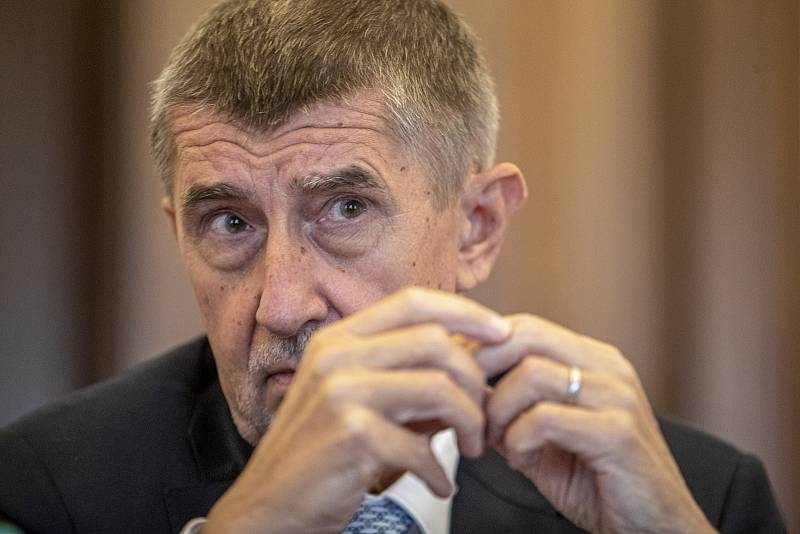 Premiér Andrej Babiš poskytl 16. června 2020 rozhovor Deníku