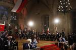 Ceremonie na Pražském hradě: prezident Miloš Zeman ocenil i dva bývalé sportovce