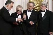 F. F. Coppola, Martin Scorsese, Steven Spielberg a George Lucas na Oscarech