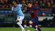 Barcelona - Manchester City: Lionel Messi v akci