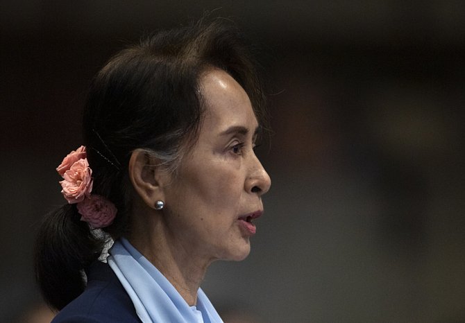 Barmská vůdkyně Do Aun Schan Su Ťij