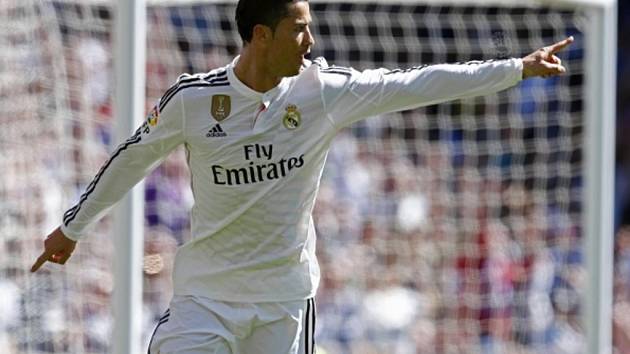 Cristiano Ronaldo z Realu Madrid nasázel Granadě pět gólů.