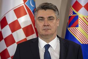 Chorvatský prezident Zoran Milanović na snímku z února 2020