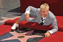 Ellen DeGeneres má i svou hvězdu na chodníku slávy na Hollywood Boulevard.
