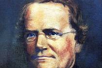 Gregor Johann Mendel, pastel podle fotografie.
