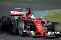 Sebastian Vettel ve Velké ceně Austrálie.