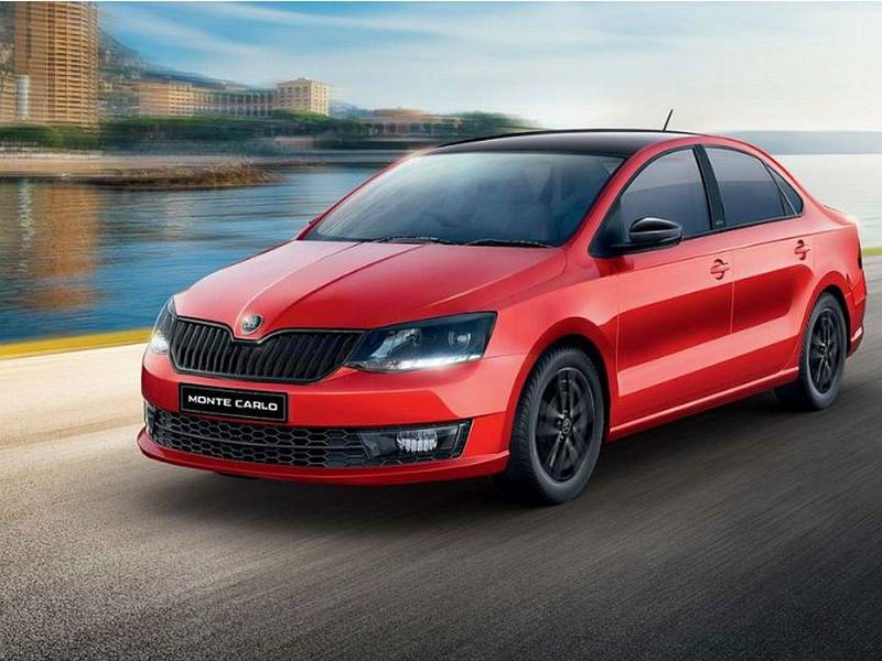 Škoda Rapid Monte Carlo v Indii