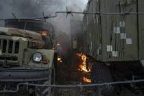 Ruský útok na Ukrajině. Ilustrační snímek