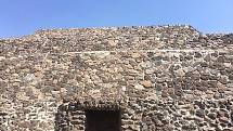 Teotihuacán představuje rozsáhlé a známé archeologické naleziště