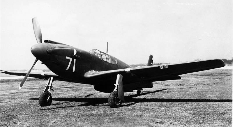 Jednomístná stíhačka P-51 Mustang. Na stejném typu stroje bojovali oba sestřelení piloti